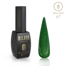 Гель лак Milano Neon Disco Gel 07